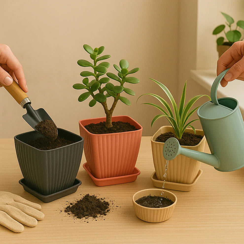 Flower Pots Set of 5