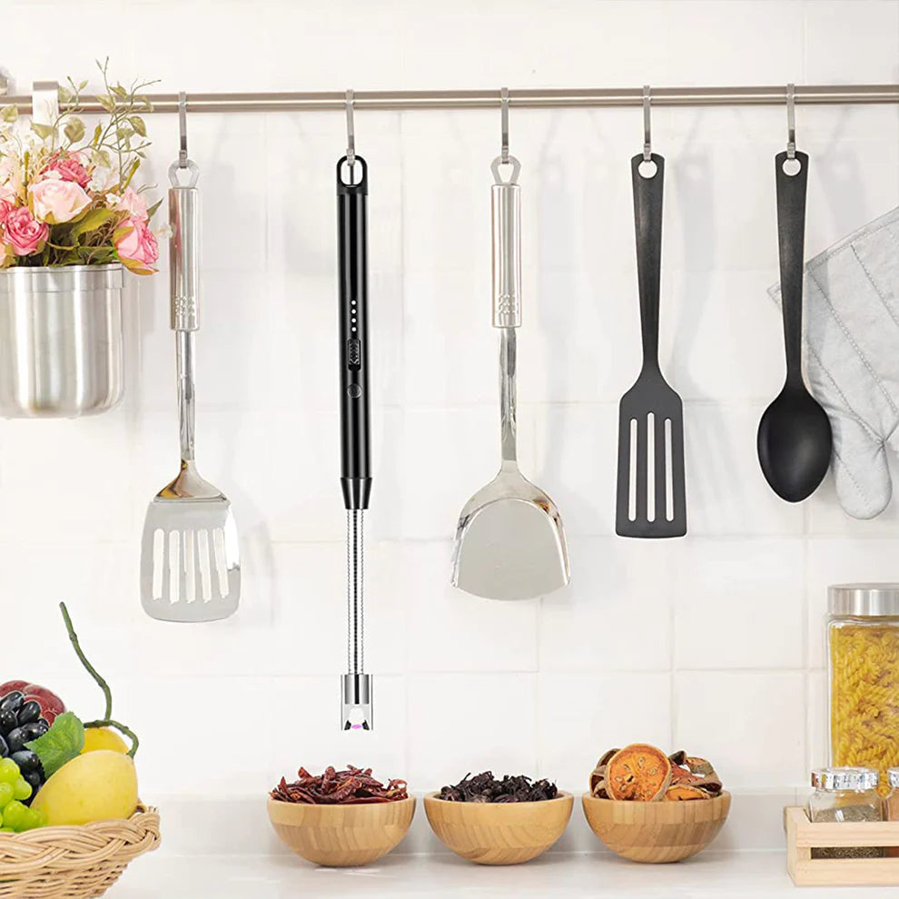 USB Plasma Rechargeable Electric Lighter for Kitchen