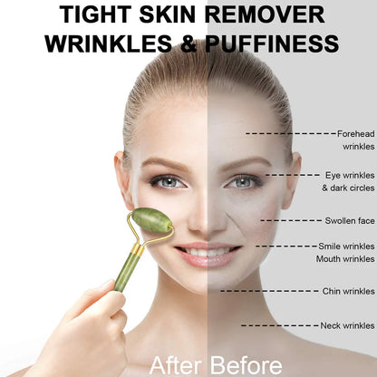 Roller & Gua Sha Set – Face Massager