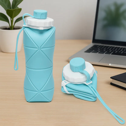 Collapsible Silicone Water Bottle