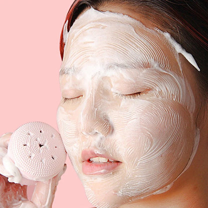 Silicone Face Scrubber Massager