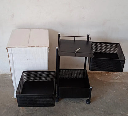 Metal Kitchen Storage Trolley