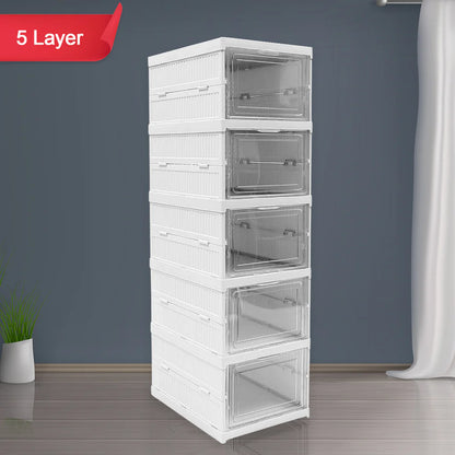 5-Layer Stackable Storage Drawer Cart