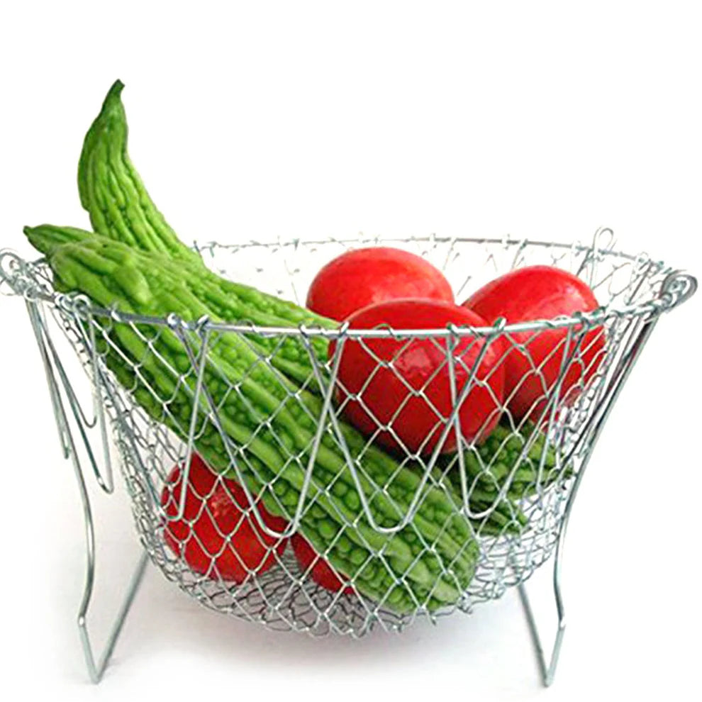 Foldable Chef Strainer Basket