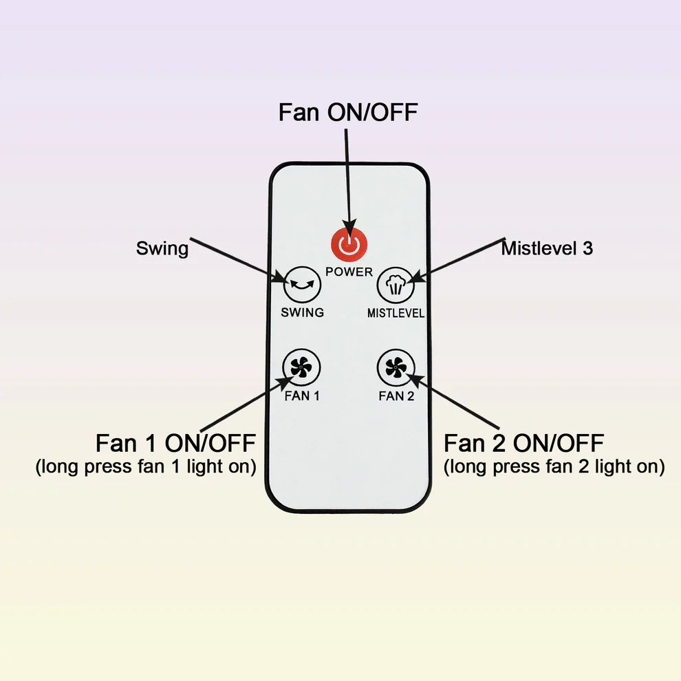 Double-Head Powerful Air Cooler