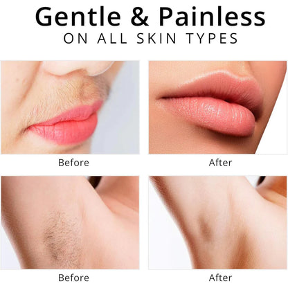 2-in-1 Eyebrow Razor & Painless Hair Shaver