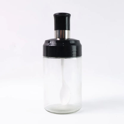Leak-Proof Glass Spice Jar