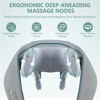 Electric Neck & Shoulder Massagers with Heat