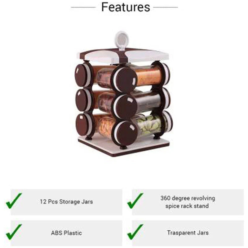 12-Jar Spice Rack