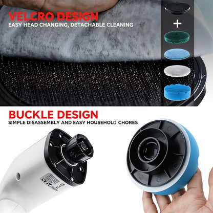 7-in-1 Electric Spin Scrubber Cleaning Brush
