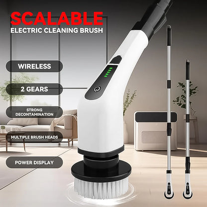 7-in-1 Electric Spin Scrubber Cleaning Brush