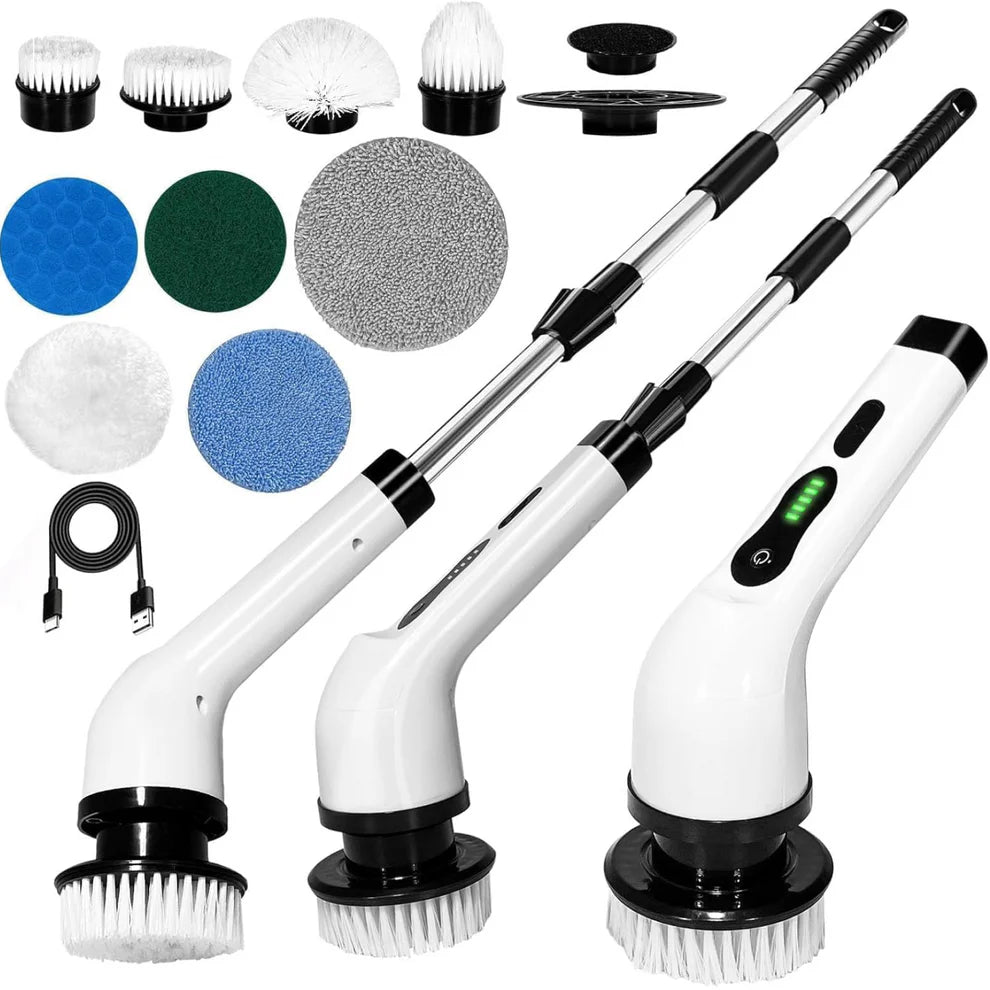 7-in-1 Electric Spin Scrubber Cleaning Brush