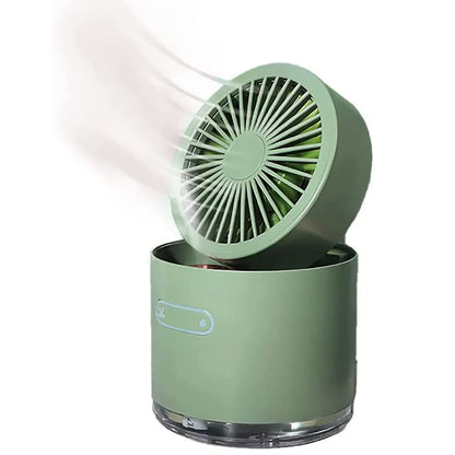 Mini Fan with Humidifier Spray