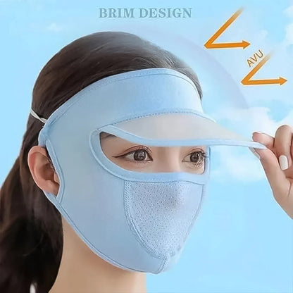 Women's Full Face UV Protection Cap