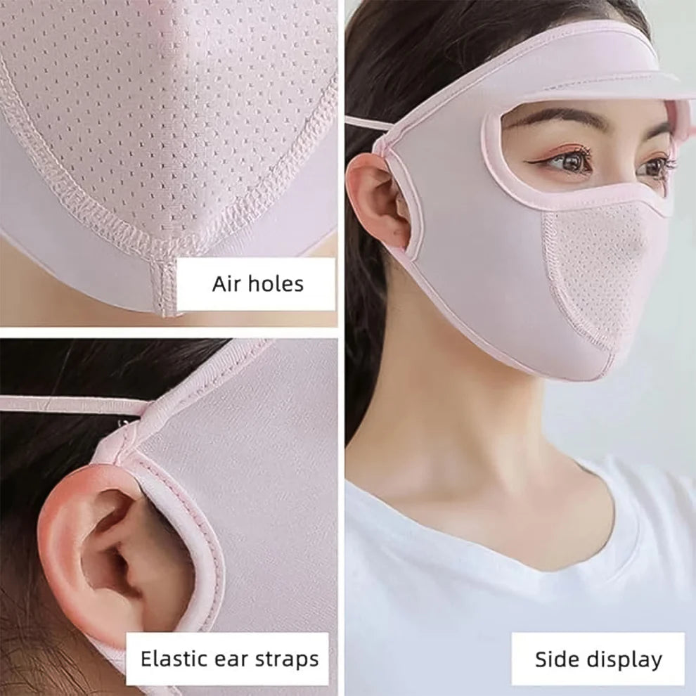 Women's Full Face UV Protection Cap