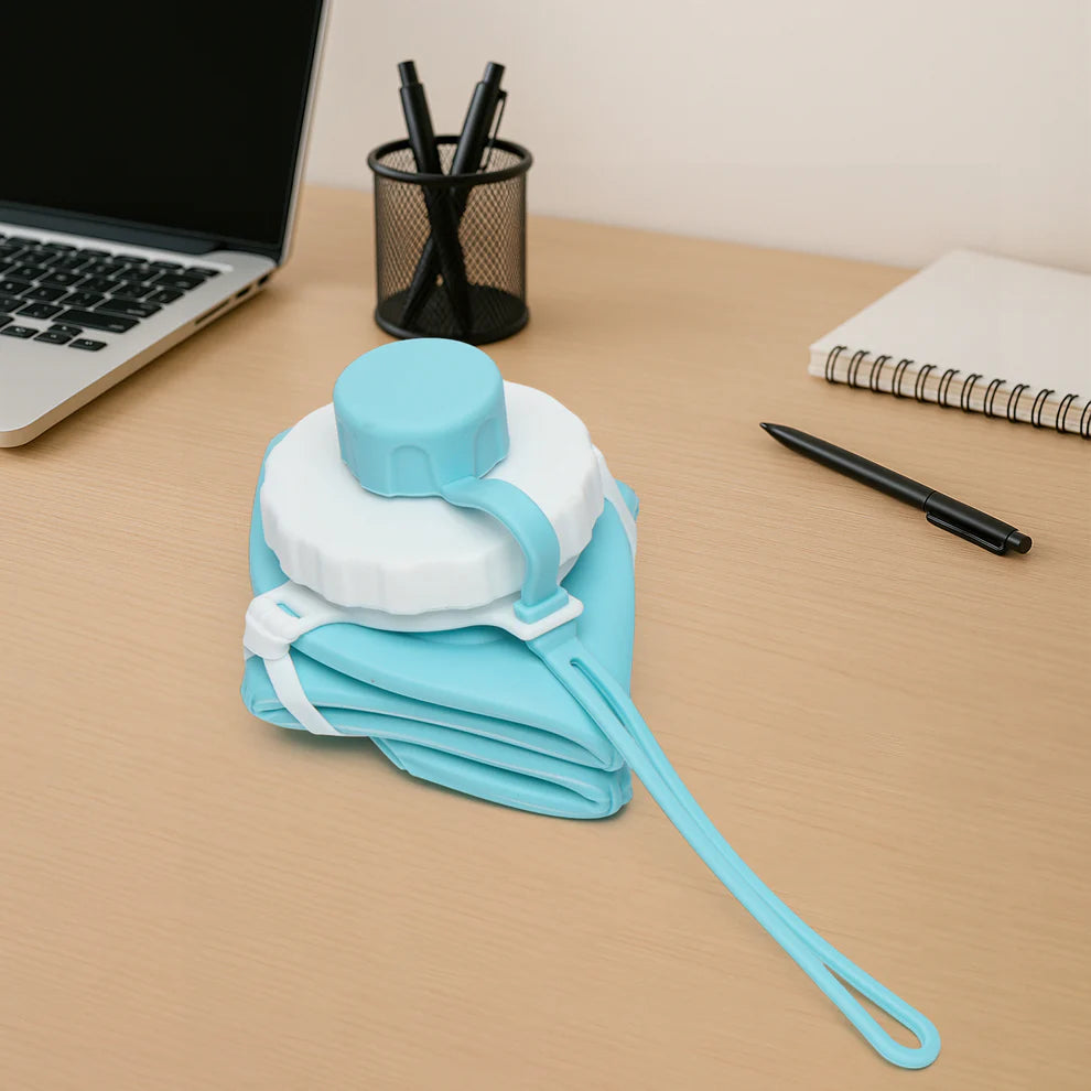 Collapsible Silicone Water Bottle