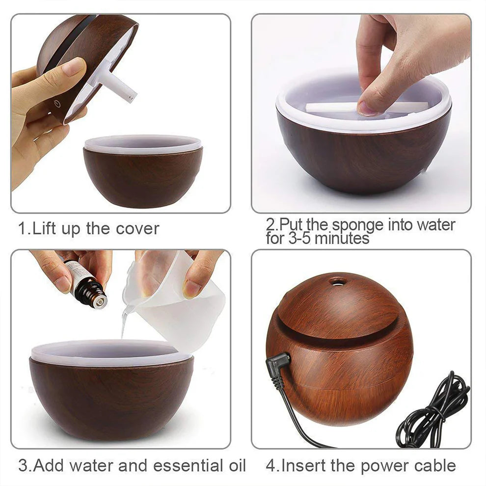 Ultrasonic Aromatherapy Humidifier