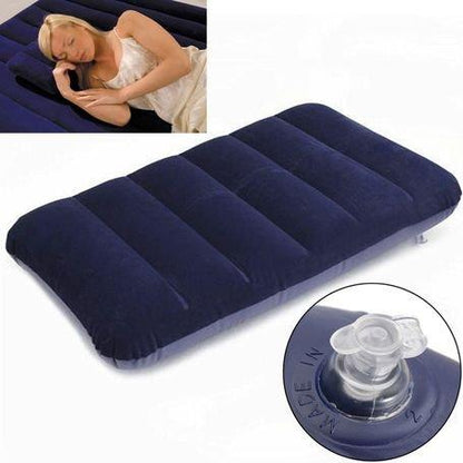 Velvet Air Inflatable Cushion (Blue)