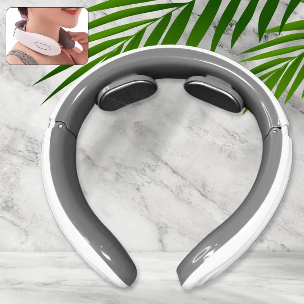 2 Heads Electric Neck and Back Pulse Massager