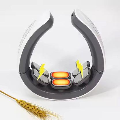 6 Heads Electric Neck and Back Pulse Massager