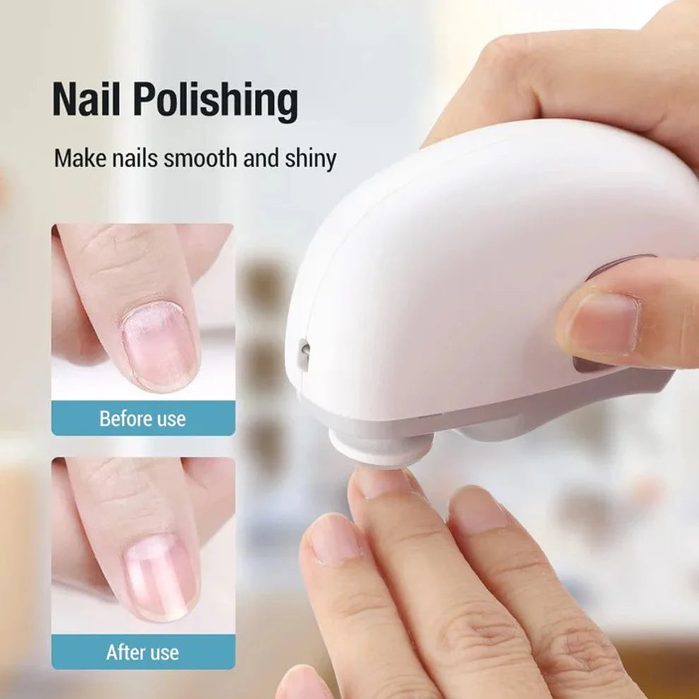 2-in-1 Electric Nail Clippers