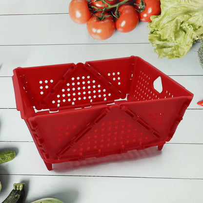 Foldable Ventilated Storage Basket