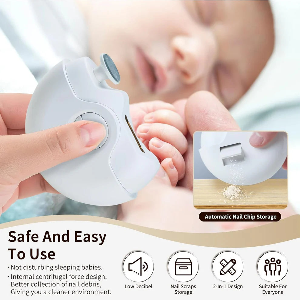 2-in-1 Electric Nail Clippers