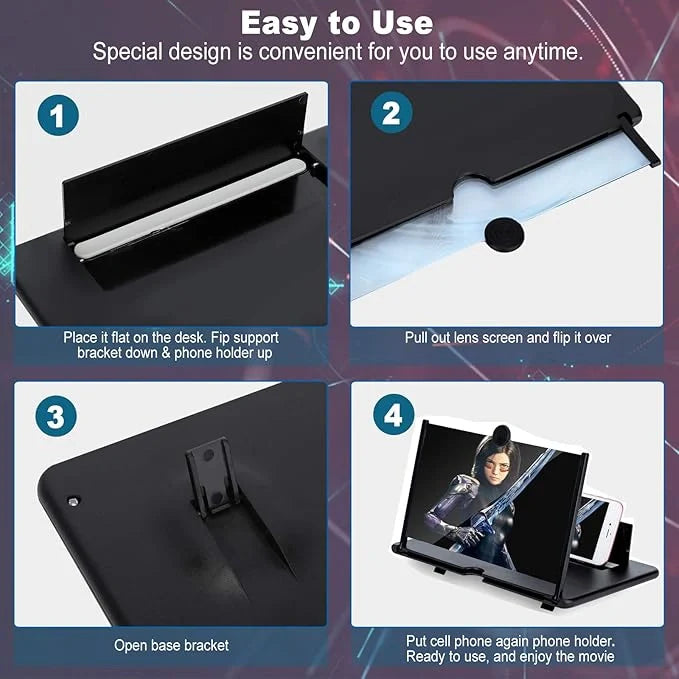 3D Mobile Screen Magnifier