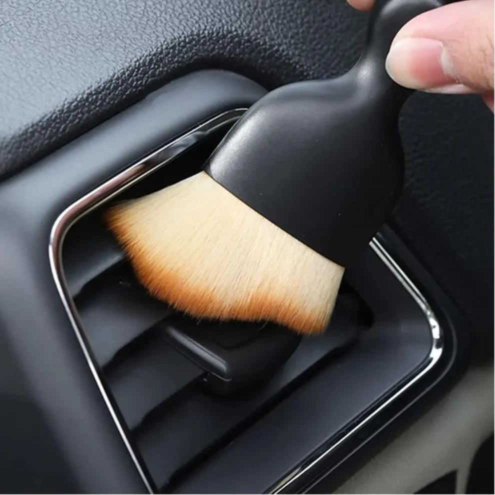 Soft-Bristle Car Cleaning Brush