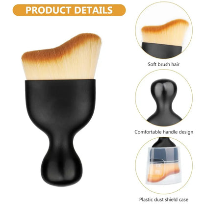 Soft-Bristle Car Cleaning Brush