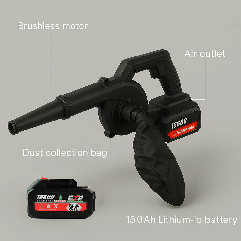 Air Blower Kit with Collection Bag