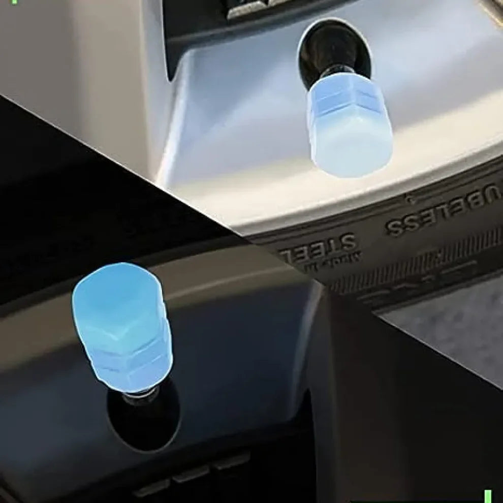 Universal Silicone Tyres Cap (Pack of 16)