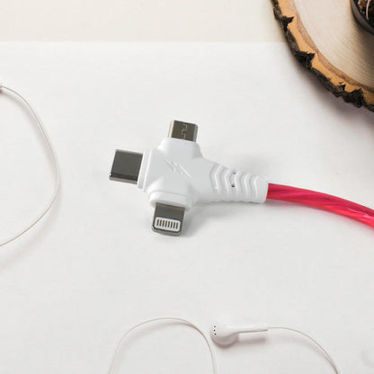 3 in 1 LED Fast Charging Cable
