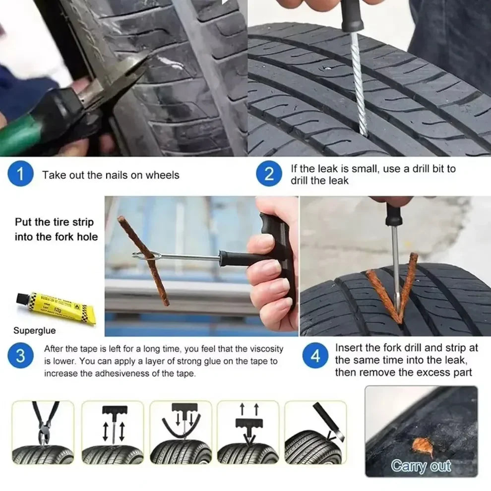 Tubeless Tire Repair Kit