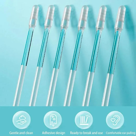 Silicone Reusable Ear wax Cleaner Stick  (12 Pcs)